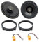 Sound-way - Car stereo upgrade adapters set with speakers compatible with Alfa Romeo 147/156 / 166/159 / GT Brera/Fiat Idea/Lancia Musa, Lancia Y 2003-2011
