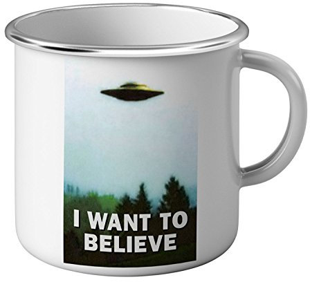 Fabulous Mug Emaillé Métal i want to believe