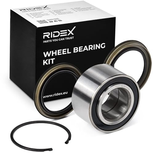 RIDEX 654W0409 Radlagersatz pro 1 Rad Vorne Kompatibel mit NISSAN MICRA III K12 4021041B00 4021099B00