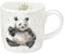 Portmeirion Knochenporzellan Tasse, 0,3 Liter, Panda-Design, Wrendale Bamboozled Panda
