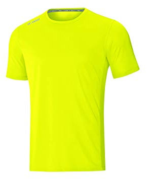 JAKO unisex-child Løb 2.0 T shirt, Neongelb, 128 EU