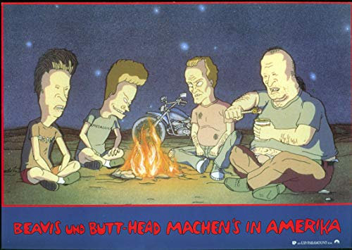 Beavis und Butt-Head machens's in Amerika - Aushangfotos A4 21x29cm - 4 Stück-G1