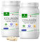 Collagen Express capsules avec collagène biocell Type-II -2 mois d'approvisionnement- acide hyaluronique, sulfate de chondroïtine, vitamine C - peau cheveux articulations - par MoriVeda 2x60 pièces