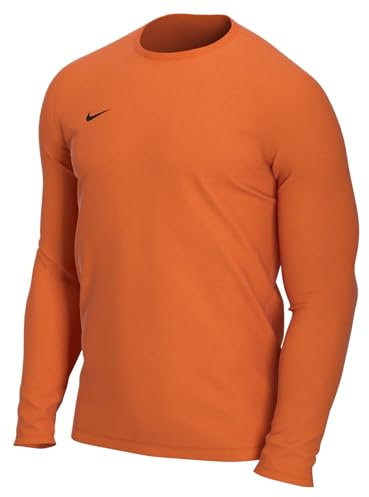 NIKE Men's Nike Park Vii Jersey Long Sleeve Sweater, Orange, XL UK