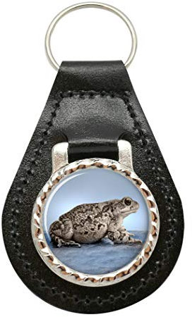 Giftshop UK Toad Leder Schlüsselanhänger