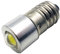 Ruiandsion 1pcs E10 Ampoule LED 6V 1W Blanc 200LM COB Ampoule LED pour lampe torche lampe de poche Lampe torche, Non-polarité