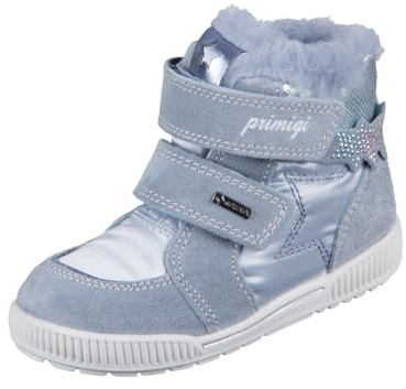 Primigi Ride 19 GTX, Stivali da Neve Bambina, Celeste, 22 EU
