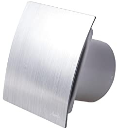 Turbo Escudo Small Room Fan System Silver 100 CTR