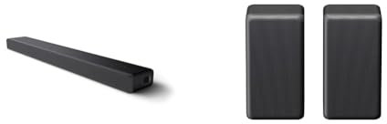 Sony HT-A3000 Barra de Sonido con tecnología Dolby Atmos SA-RS3S Altavoz inalámbrico Trasero