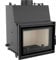 KRATKI Zuzia Holzkamin Mit Warmwasserbereiter Wärmetauscher Bimschv 2 Konform 12 KW Staubauslass fi 200 mm Thermischer Wirkungsgrad 81% Stahl und Gusseisen Deko Mit Montagesatz