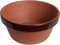 Meliflor Pot de pré-bonsaï diamètre 16,5 cm et 8,4 cm de Hauteur (2 unités) Fabriqué en Espagne artisanalement de Style Japonais avec Terre Cuite Non émaillée. Haut Drainage