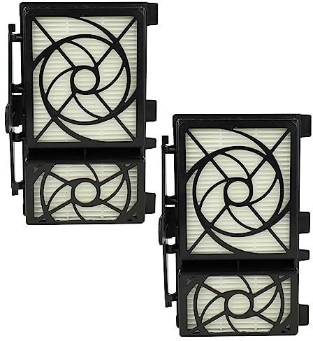 vhbw Filterset 2x Staubsaugerfilter kompatibel mit Kärcher VC 6100, VC 6200, VC 6300 Staubsauger - HEPA Filter Allergiefilter