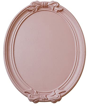 Bandeja de Comida Bandeja de Madera Bandeja de Almacenamiento Plato Plato Bandeja de té Bandejas de Frutas Cosméticos Organizador de Joyas Bandeja Ovalada para Servir de 15 Pulgadas (Color: C) (A)