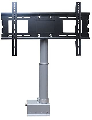 TV Standfuss Motorisierter TV-Lift, Verschiedene Teleskophöhen, elektrischer TV-Lift, Zwei Installationsmethoden, für 26-70-Zoll-Großbildfernseher, Tragfähigkeit 40 kg (Größe: 1500 mm)