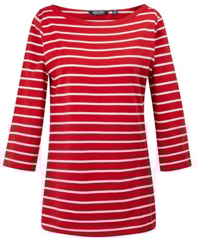 Regatta Women's Bayletta 3/4 Sleeve Top Red