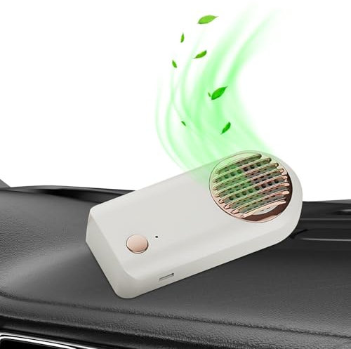 Fruusv Air Purifier For Car,Portable Deodorizer Odor Eliminator Machine - Cordless Battery Powered Freshener For Home, Car, Scent Eliminators In Refrigerator, Shoe Cabinet