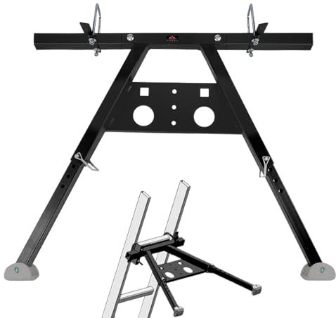 Stabilizzatore per scala di prolunga, stabilizzatore per conduttori per tetto, gancio distanziatore a parete ad alta resistenza, robusto gancio per grondaia
