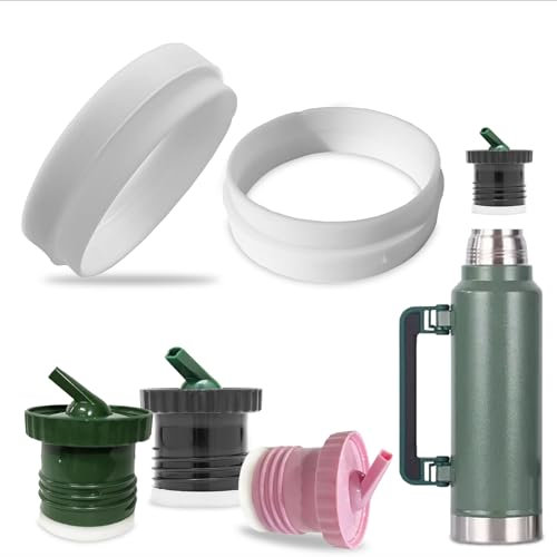 Gasket/Silicone/Goma Para Pico de Mate (1 Pc) for Stanley Classic Thermo Wide Mouth Stopper/Lid/Tapon – BPA-Free Silicone Seal (20 OZ, 1.0 QT, 1.5 QT, 2 QT, and 2.5 QT)