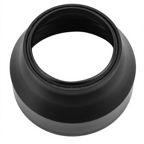 Motljusskydd, Gummi och Metall Motljusskydd Kameralinsskydd med Hög Prestanda för Kamera (52 mm)