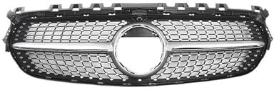 Kit griglia anteriore compatibile con Mercedes Classe B W247, stile cielo stellato, ABS, 2020-2023