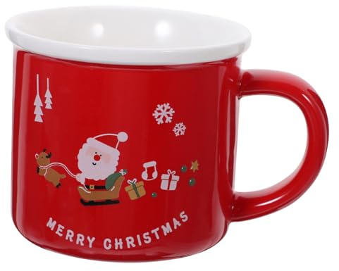 BAZEITFLOW Tazza Natalizia in Mug Multifunzione per Tè e Latte per e Regalo Natale