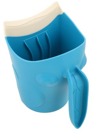 SOESFOUFU Boy Girl's Shampoo Cup Cute Rinse Cup for Bath Hair Washing Jug Soft Rim Bathing for Boys and Girls and Toddlers