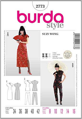 Burda Schnittmuster 2773 Gr. 34-42
