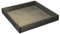 Holztablett 30 x 30 x 4 cm Weiß