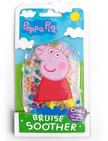 Peppa Pig Gelpackung / Kinder Wiederverwendbare Hot/Cold Pack / Lindert Kleine Unebenheiten und Prellungen / Kühlakku / Wiederverwendbar Kinder Gel Kühlpads / Kühlkissen / Kalt-Warm-Kompresse