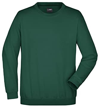 James & Nicholson Sweatshirt Rundhals - Klassischer Sweatpullover für Freizeit und Beruf