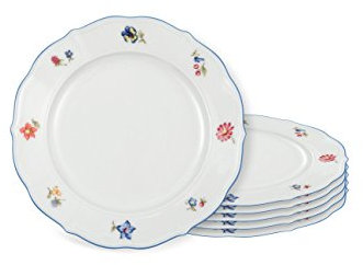 Seltmann Weiden Sonate Streublume Frühstücksteller-Set 6tlg.