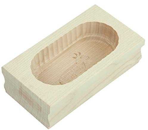 Gravidus Butterform aus Ahornholz eckig Ziege 125 g