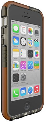 Tech 21 Impact Band Schutzhülle für iPhone 5C, Blau, Smokey/Black