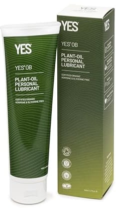 The YES YES Plant Oil Based Personal Lubricant, Transparent, 140 ml, YESPLALUZ