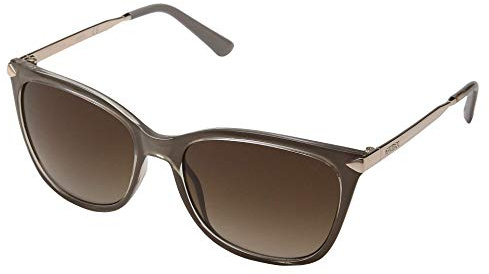 GUESS Unisex-Erwachsene GU7483 57F 56 Sonnenbrille, Beige (Beige Luc/Marrone Grad)