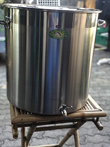 Générique Faitout Marmite avec Robinet 50 litres INOX Grande capacité Ideal Brassage Biere