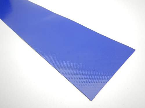 LKW PLANE ZELT MARKISE PLANEN REPARATUR PFLASTER 10cm BREIT BLAU RAL 5002 (100cm)