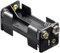 CABLEPELADO Porta batteria piatta | Supporto batteria AAA | Tensione totale: 6 V (1,5 V per batteria) | Adatto per 4 batterie LR3 AAA (FR3, HR3, LR3) Dimensioni 5x2.4x2.4cm