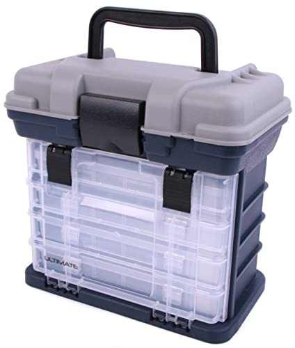 Coffre Ultimate Compact Storage Box Incl. 4 Boites De Rangement - Mallette De Pêche