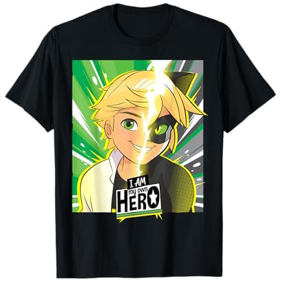 Miraculous Collection Chat Noir My Own Hero T-Shirt
