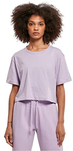 Urban Classics Damen, T-Shirt, Lilac, XXL