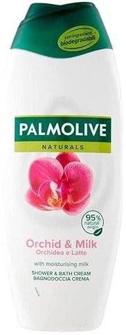 6er Pack - Palmolive Naturals Duschcreme - Orchidee & Milch - 500ml