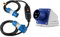 as - Schwabe CEE-Verlängerungskabel, ca. 3 m – CEE-Verlängerungsleitung 230 V / 16 A / 3-polig & REV 0510615555 Caravan, CEE-Stecker Wand 230V, 3-polig, 1Ph + N+ PE, IP44, blau