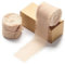 AOKSUNOVA Schleifenband Taupe 3,8cm Geschenkband Hochzeit Breit Chiffonband Fransenband Stoffband