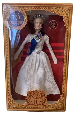 Bambola da collezione della regina Elisabetta II, 29 cm