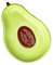 UPKOCH Vaisselle Plateaux À Dessert Vaisselle Italienne Assiettes À Steak Assiettes en Céramique Jolie Assiette De Service Plat en Forme D'Avocat Assiette en Céramique Assiette À Dessert