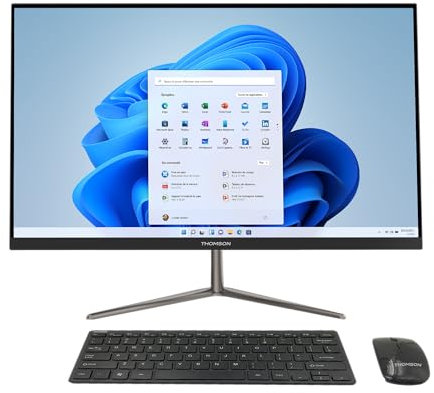 Ordinateur Tout-en-un - THOMSON - 21,6 - Intel Celeron™ N4020 - 4 GB DDR4 - 128 GB SSD - 1920*1080 FHD - Wifi AC & BT4.0