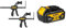 DeWalt Clamps for Guide Rails, DWS5026-XJ + DEWALT Battery