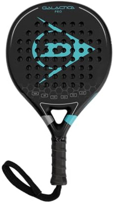 Dunlop Galactica Pro Mini-Schläger (18 cm) – Sammler-Accessoire, Petrol Green, Silver Foil, Black