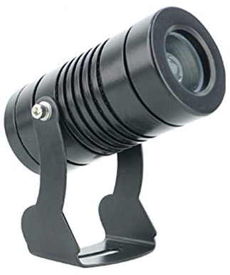 OrbitCob Proyector LED Haz Estrecho IP67 Impermeable Exterior para Fachadas de Edificios e Iluminación Remota, Iluminación Arquitectónica, Proyección Mural(Blanco Cálido 3000K,10W(AC85-265V))